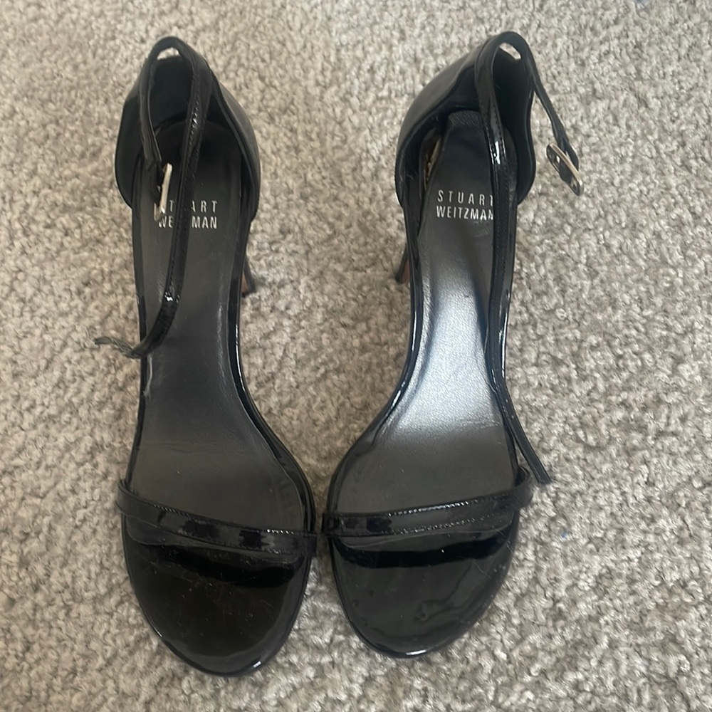 STUART WEITZMAN BLACK HEELS